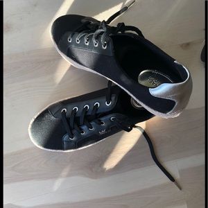 Michael Kors Black lace Canvas shoes